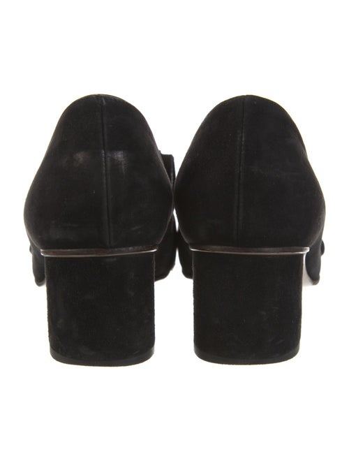 Gucci Double G Logo Suede Pumps