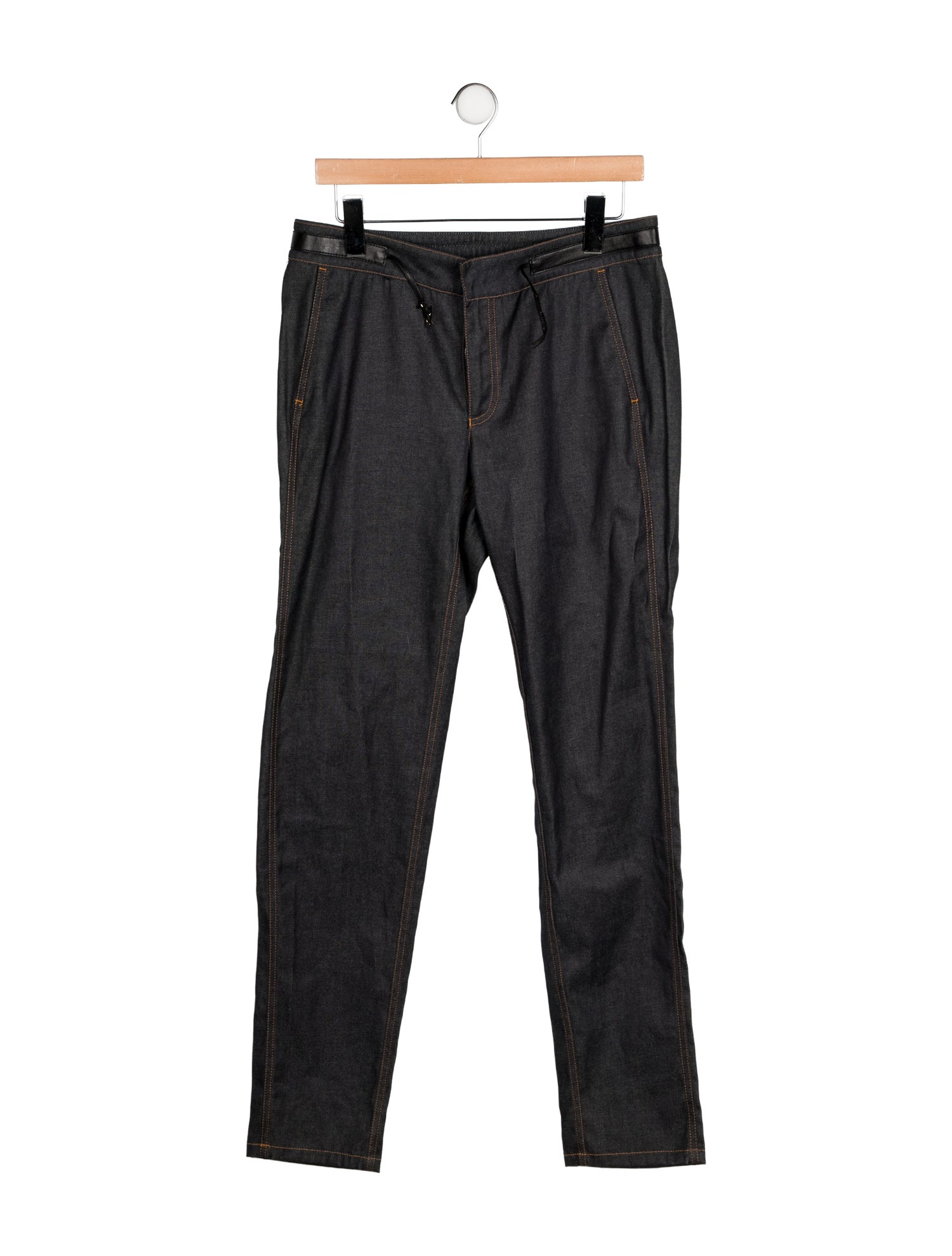 Gucci Mid-Rise Straight Leg Jeans