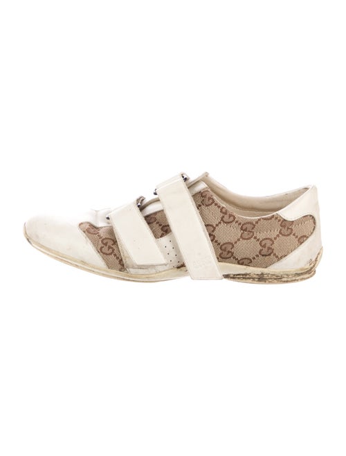 Gucci GG Canvas Leather Sneakers