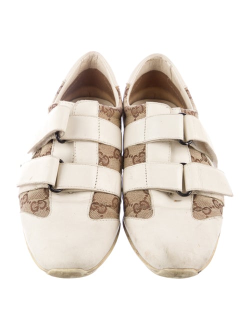 Gucci GG Canvas Leather Sneakers