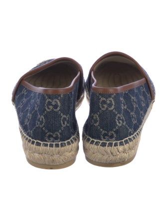 Gucci GG Denim Denim Espadrilles