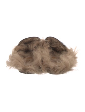 Gucci Horsebit Accent Leather Mules