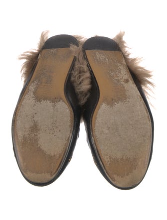 Gucci Horsebit Accent Leather Mules