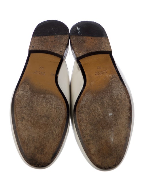 Gucci Horsebit Accent Leather Mules