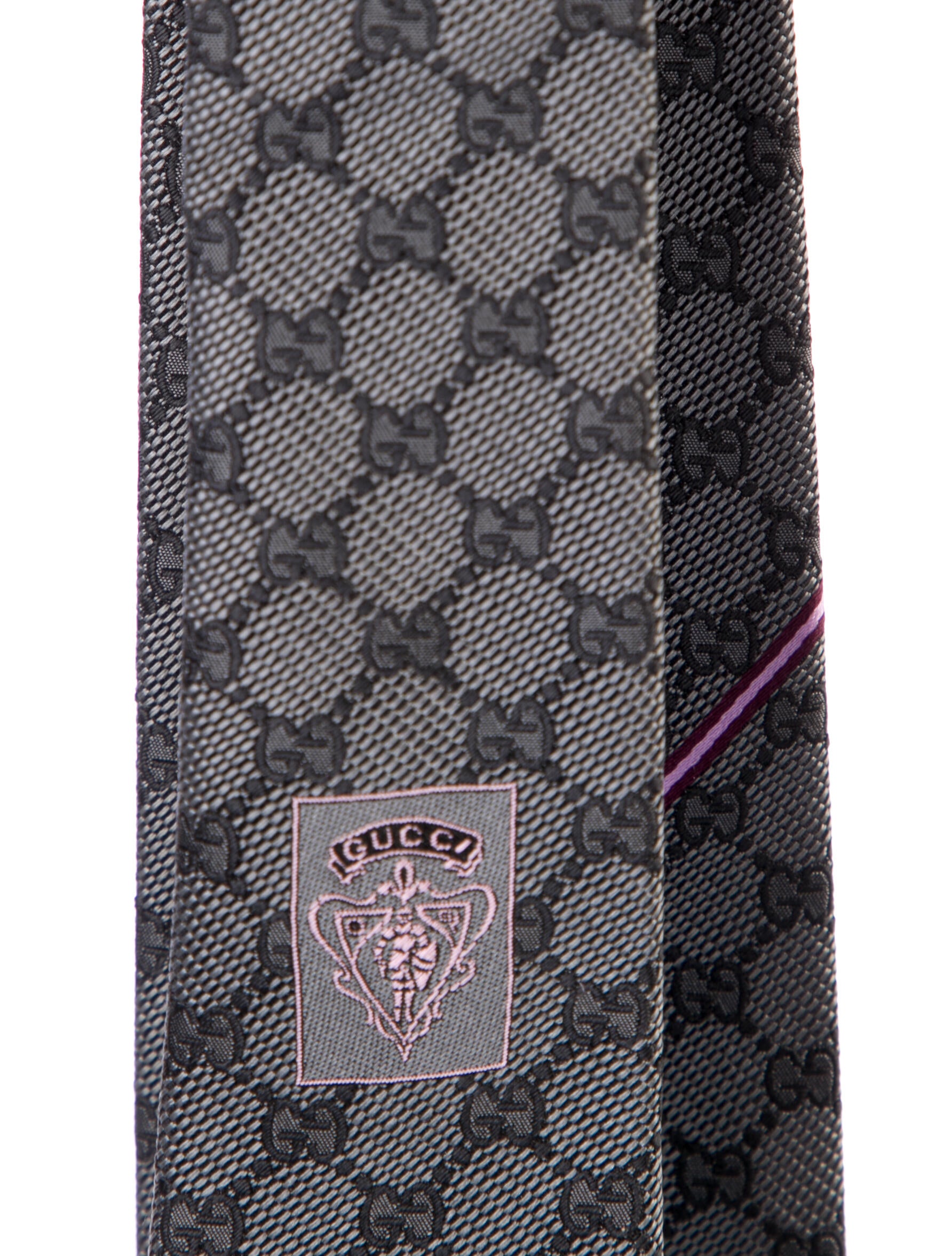 Gucci Patterned Silk Tie