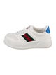 Gucci Web Accent Leather Sneakers