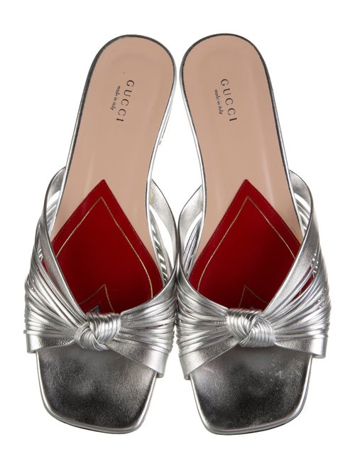 Gucci Leather Slides