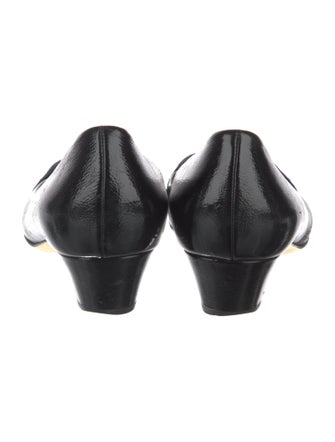 Gucci Interlocking G Logo Patent Leather Flats