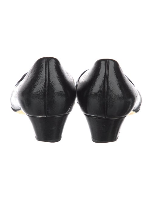 Gucci Interlocking G Logo Patent Leather Flats