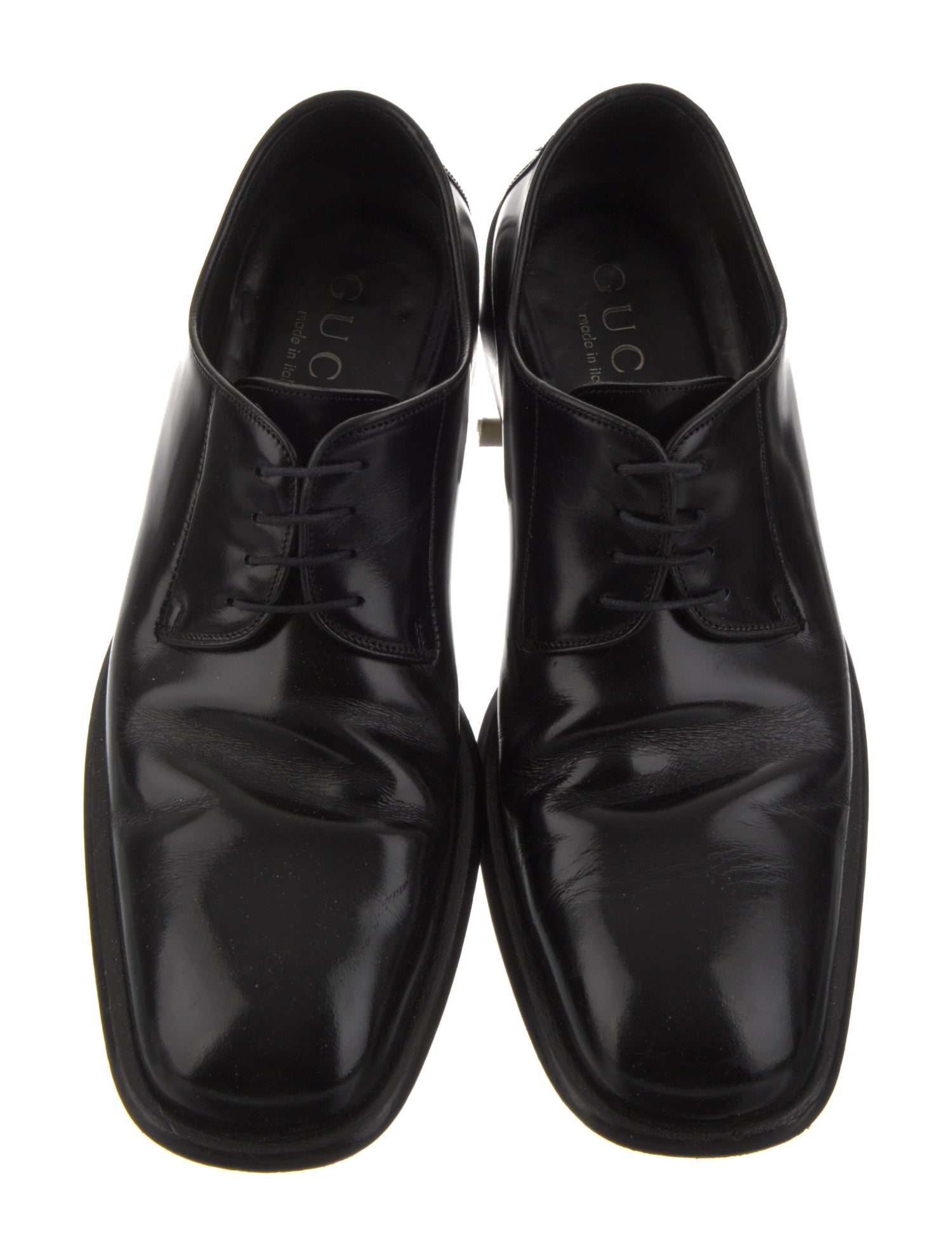 Gucci Leather Derby Shoes