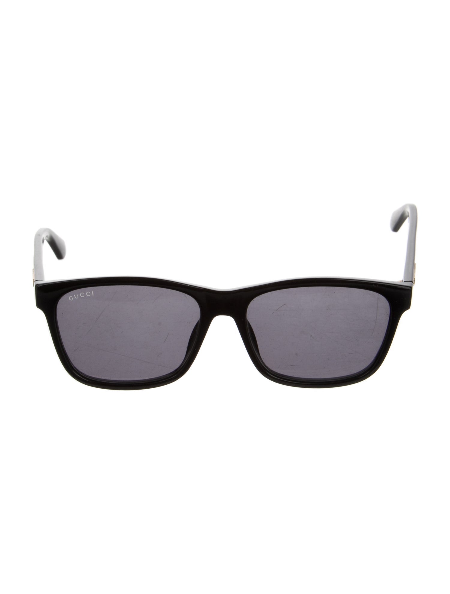 Gucci Web Accent Wayfarer Sunglasses