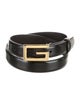 Gucci Skinny Leather Belt