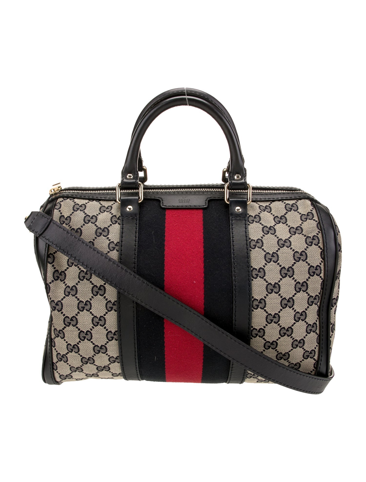 Gucci GG Canvas Top Handle Bag
