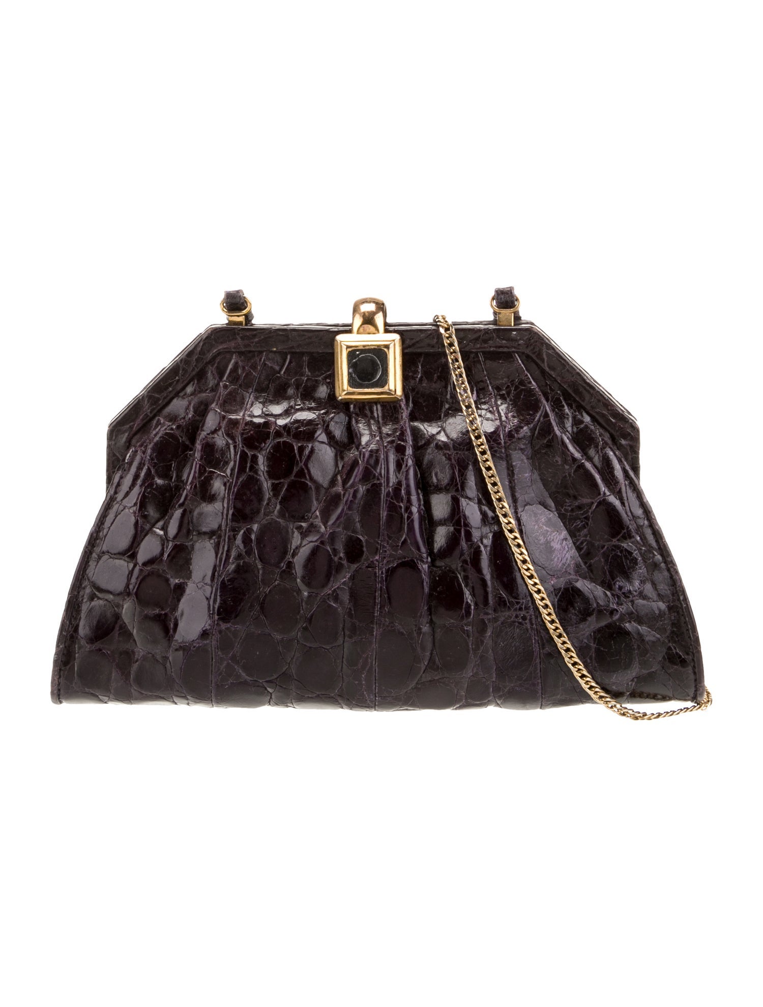 Gucci Crocodile Evening Bag