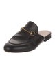 Gucci Horsebit Accent Leather Mules