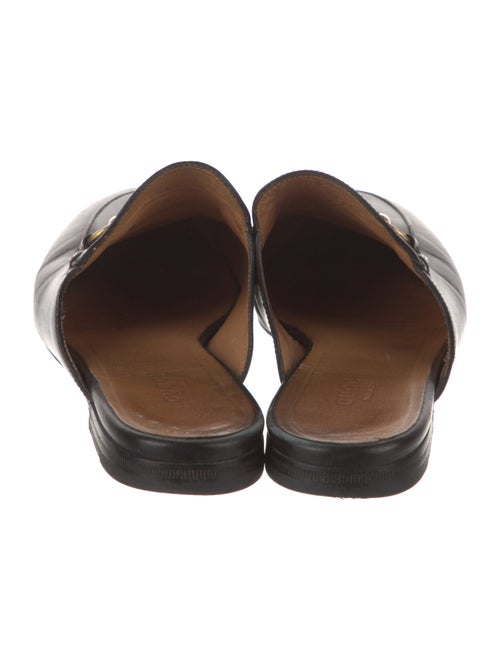 Gucci Horsebit Accent Leather Mules