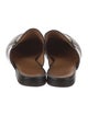 Gucci Horsebit Accent Leather Mules