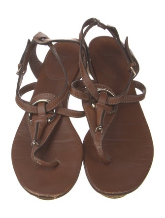 Gucci Leather Sandals