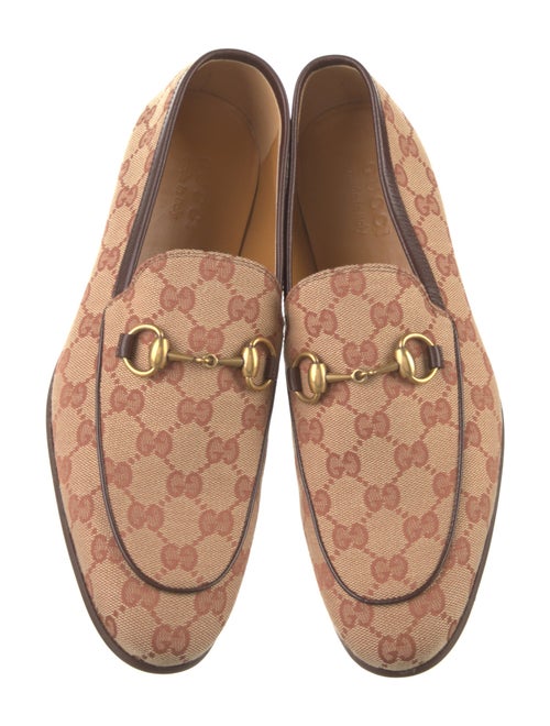 Gucci GG Canvas Canvas Loafers