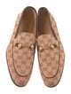 Gucci GG Canvas Canvas Loafers