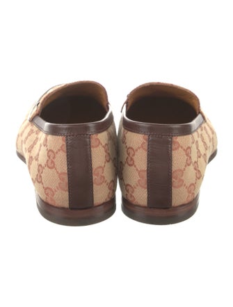 Gucci GG Canvas Canvas Loafers