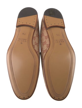 Gucci GG Canvas Canvas Loafers