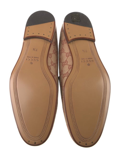 Gucci GG Canvas Canvas Loafers