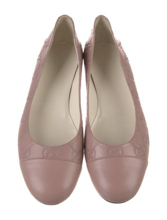 Gucci Leather Ballet Flats