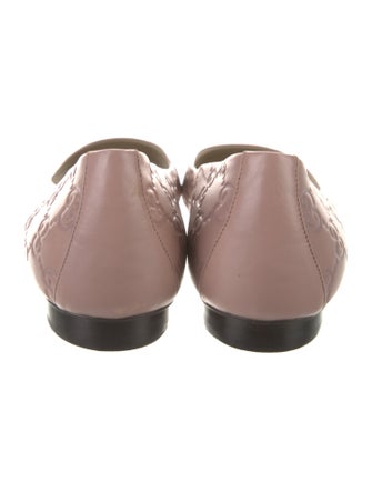 Gucci Leather Ballet Flats