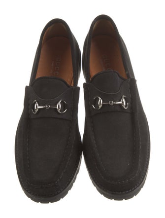 Gucci Suede Dress Loafers