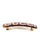 Gucci Resin Tortoise Shell Hair Clip