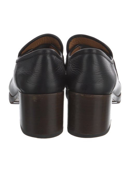 Gucci Horsebit Accent Leather Pumps