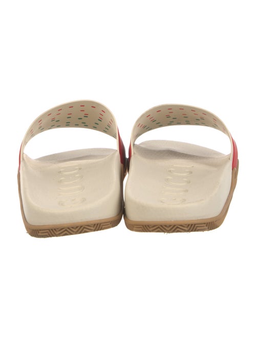 Gucci Web Accent Rubber Slides