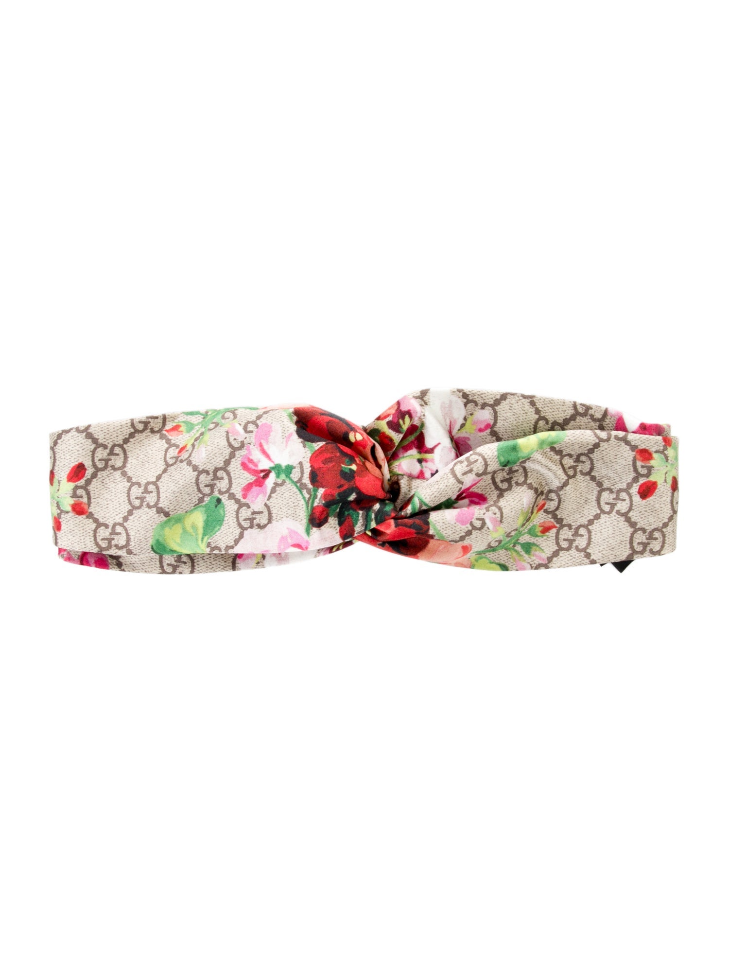 Gucci Silk GG Blooms Headband