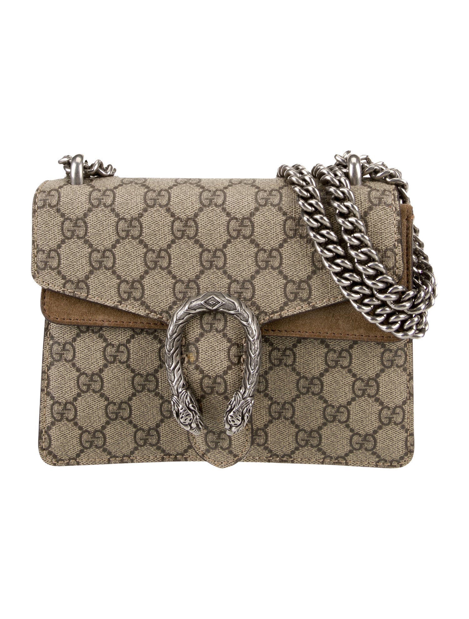 Gucci GG Supreme Dionysus Mini - Neutrals Shoulder Bags