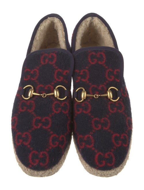 Gucci GG Logo Wool Espadrilles