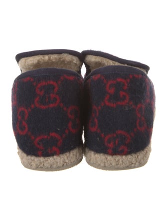 Gucci GG Logo Wool Espadrilles