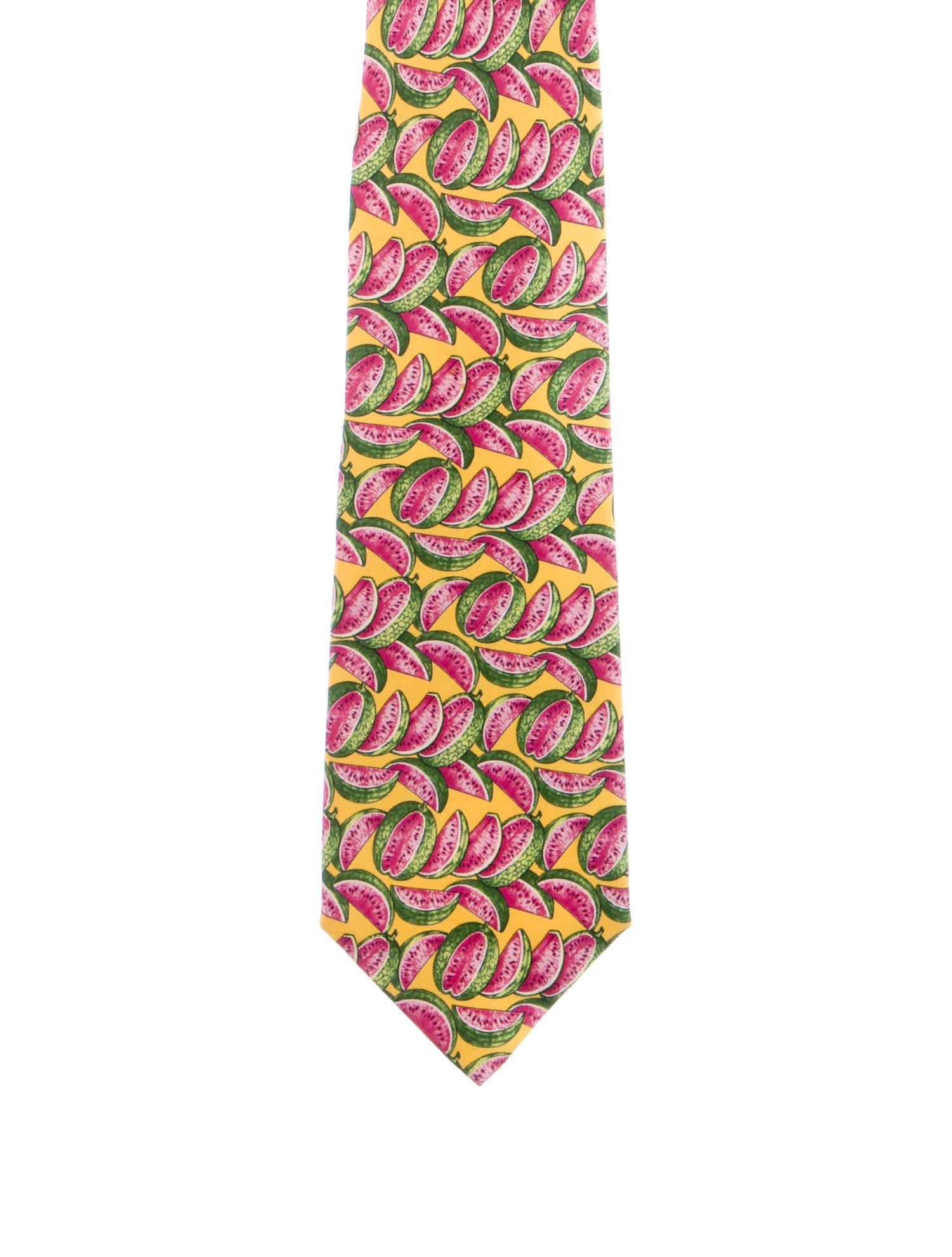 Gucci Watermelon Printed Silk Tie