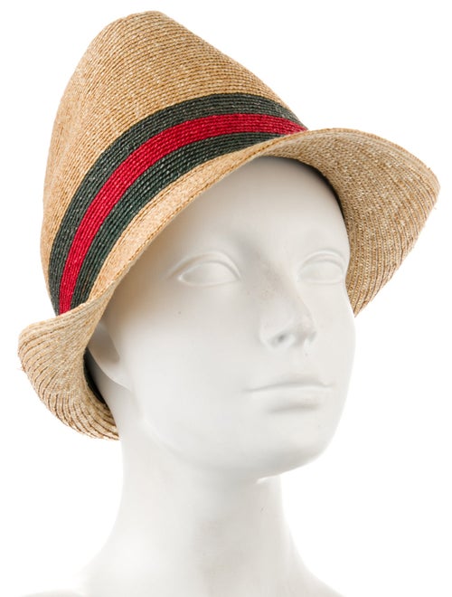 Gucci Web Straw Hat