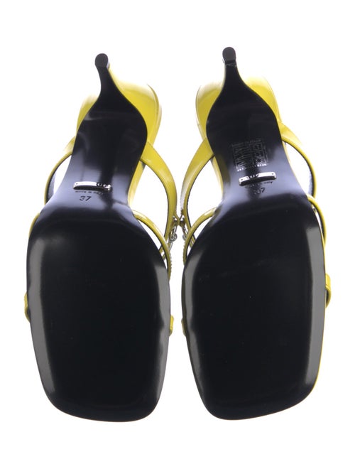 Gucci Horsebit Accent Patent Leather Slides