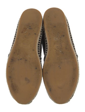 Gucci Microguccissima Pattern Suede Espadrilles