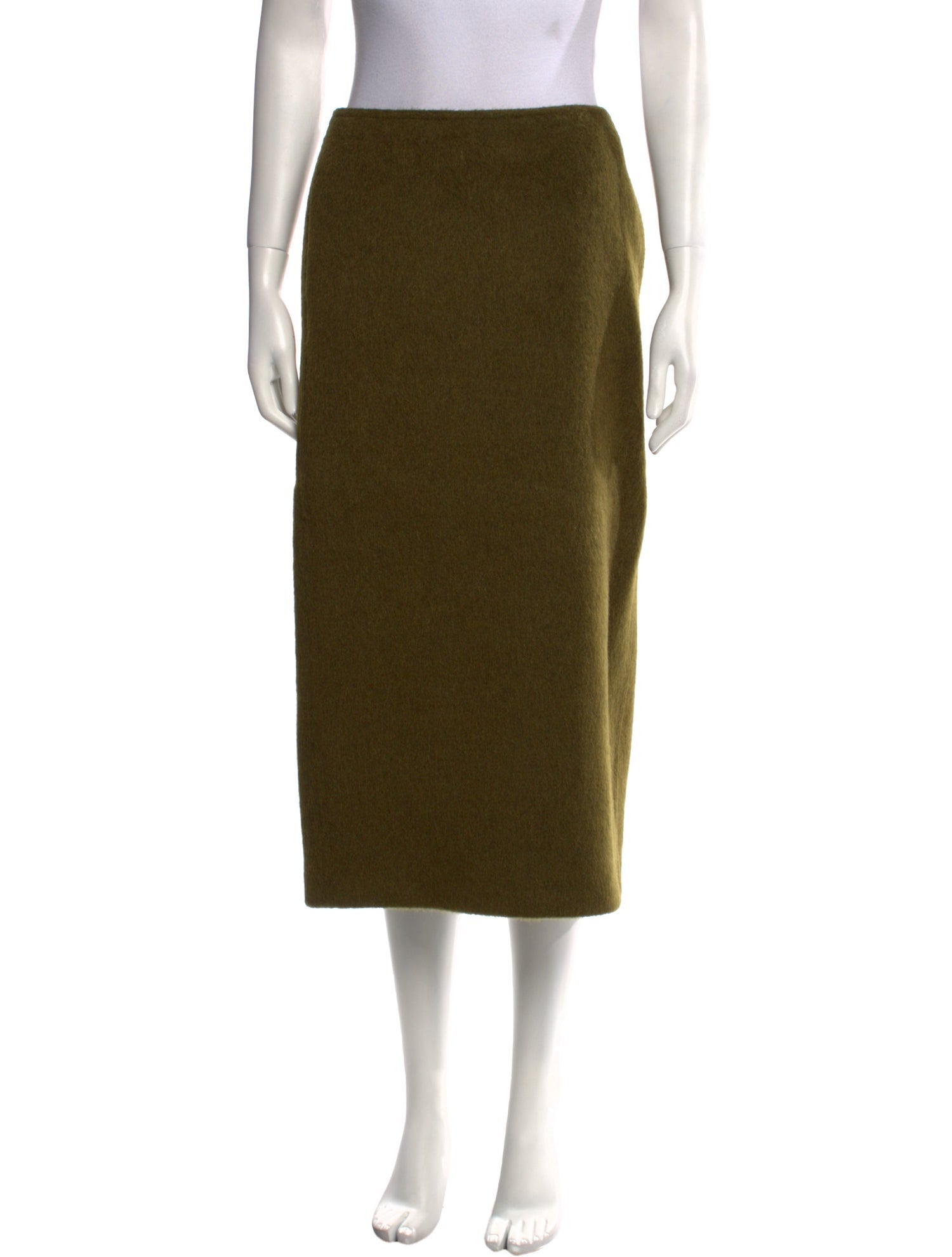 Gucci Wool Midi Length Skirt