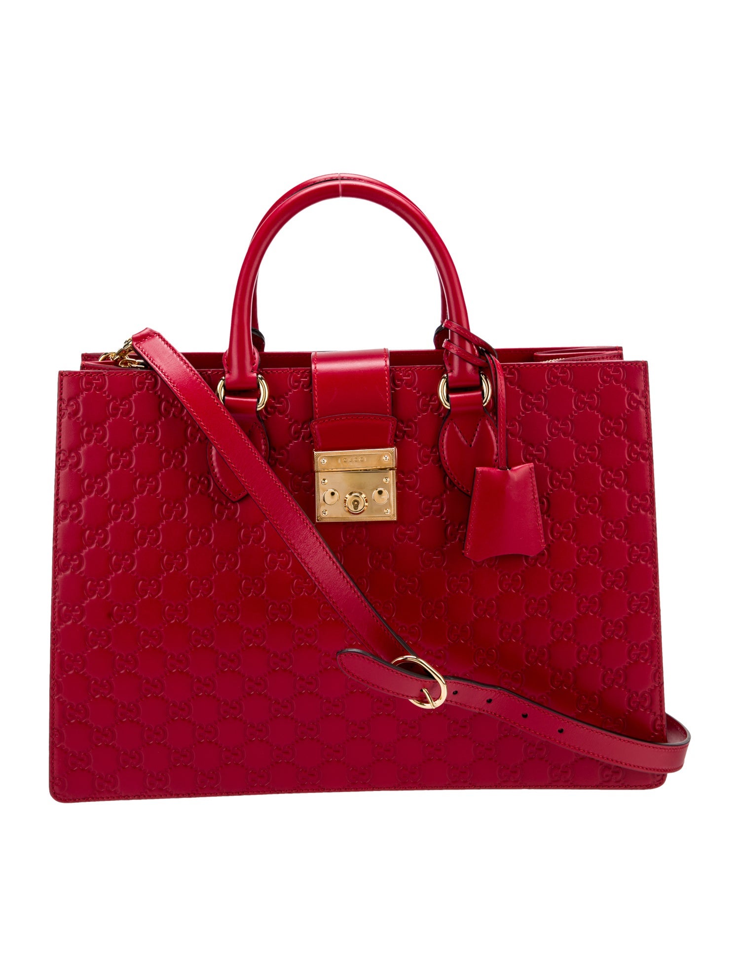 Gucci GG Embossed Padlock