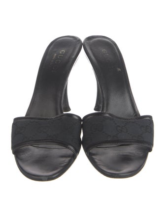 Gucci GG Canvas Canvas Slides