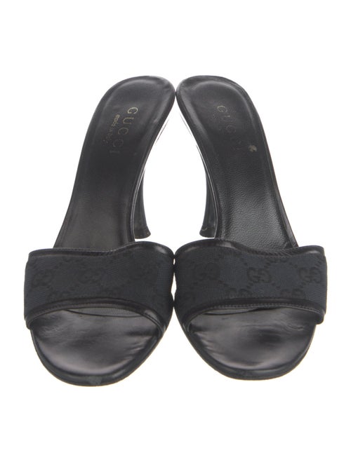 Gucci GG Canvas Canvas Slides