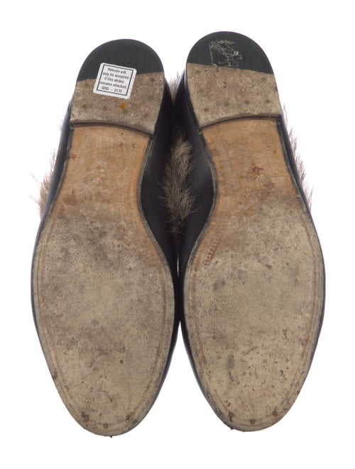 Gucci Horsebit Accent Leather Mules