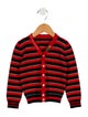 Gucci Infant Girls' Stripe Button Up Sweater