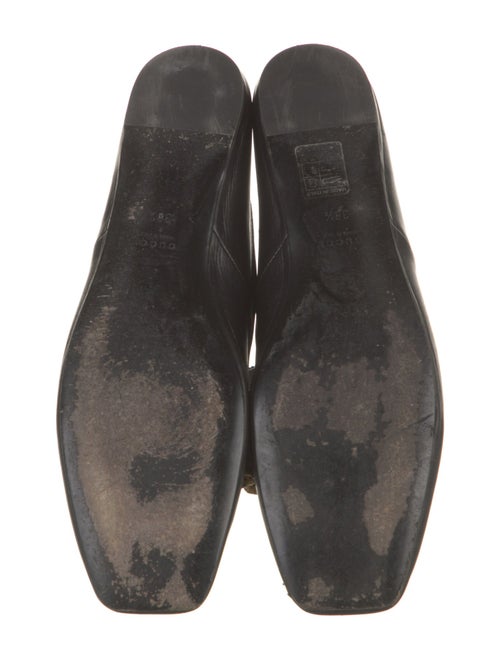 Gucci Interlocking G Logo Leather Mules