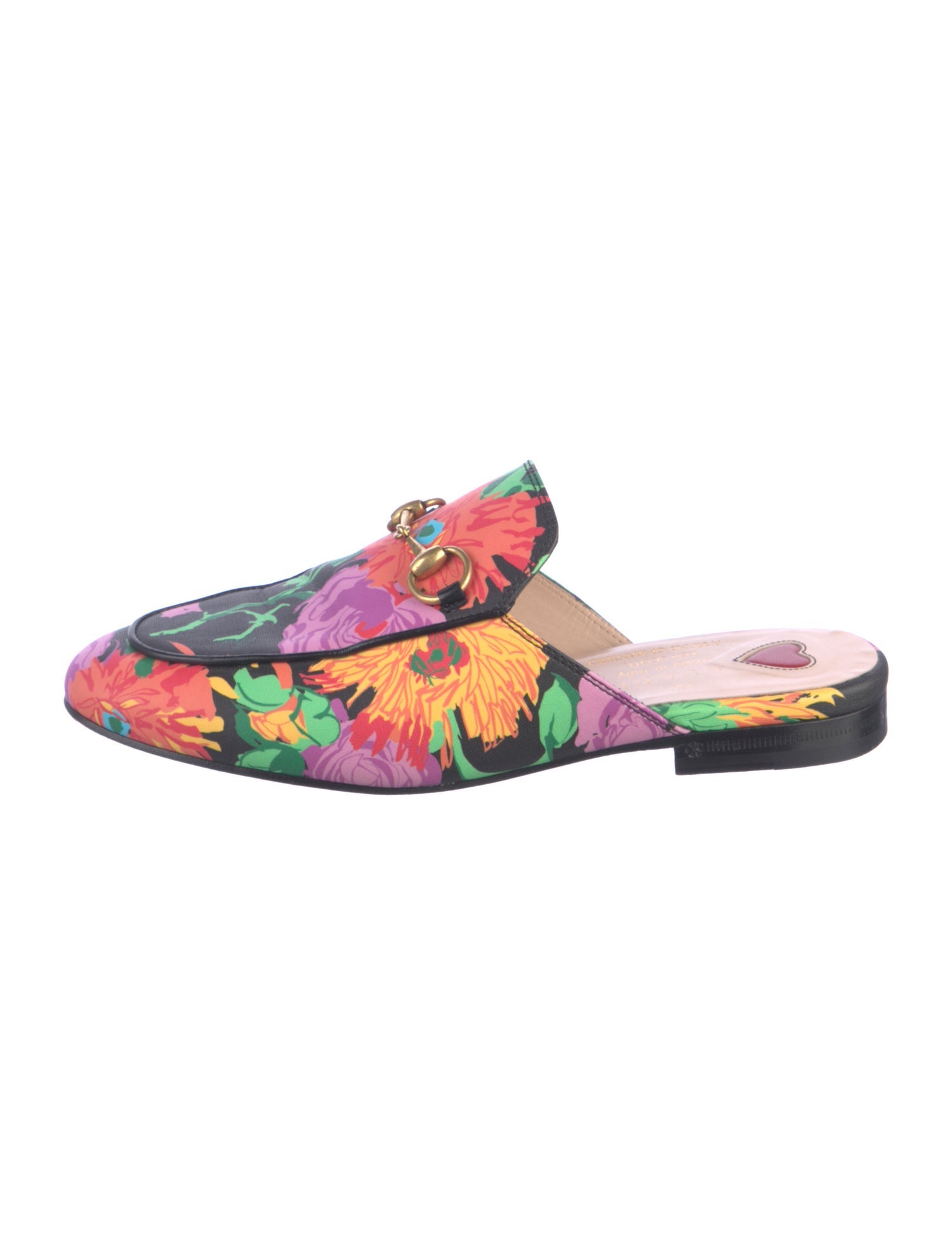 Gucci Horsebit Accent Leather Mules