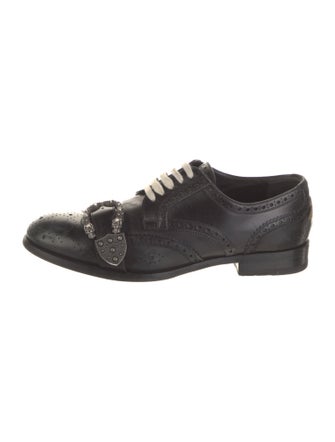 Gucci Dionysus Accent Leather Brogues
